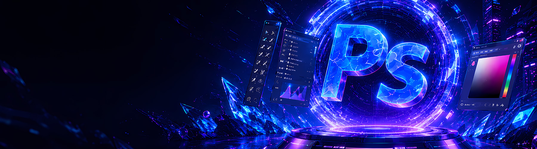Photoshop 素材首页背景图